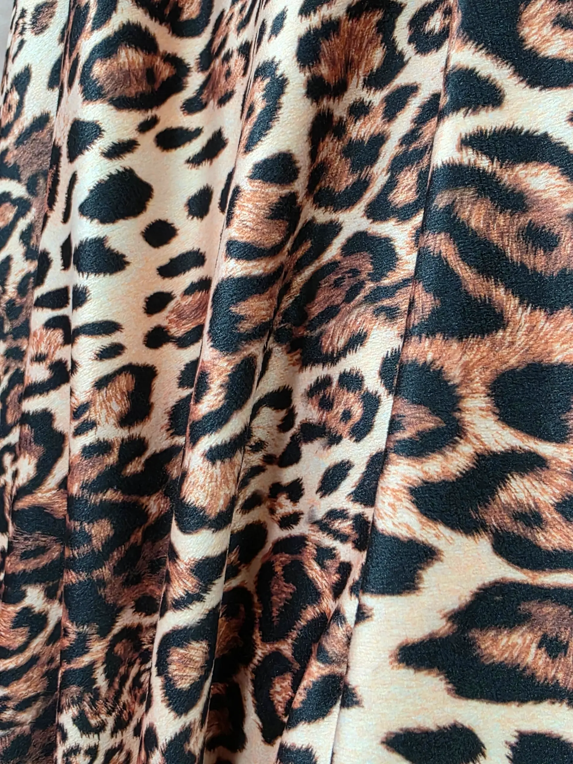Catifea super-soft model animal print